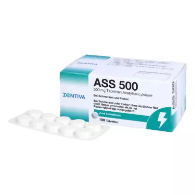 Ace 500 tabletas (100 piezas)