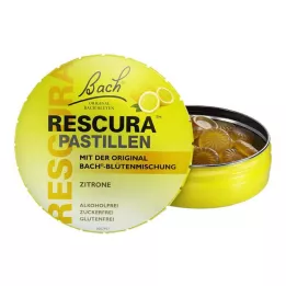 BACHBLÜTEN Pastillas de limón Original Rescura, 50 g
