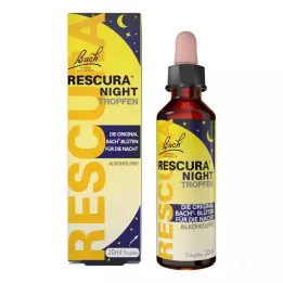 BACHBLÜTEN Original Rescura Gotas de noche sin alcohol, 20 ml