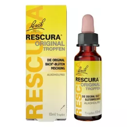 BACHBLÜTEN Original Rescura gotas sin alcohol, 10 ml