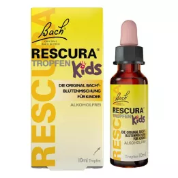 BACHBLÜTEN Original Rescura Kids Tro.sin alcohol, 10 ml