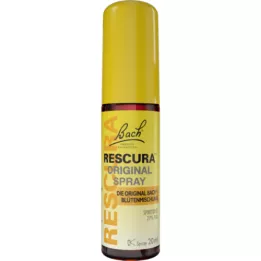 BACHBLÜTEN Original Rescura Spray con alcohol, 20 ml