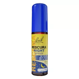 BACHBLÜTEN Original Rescura Spray de Noche con alcohol, 20 ml