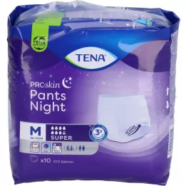 TENA PANTS pantalón desechable night super M, 10 uds