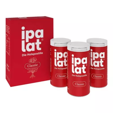 Pastillas para la garganta Ipalat clásicas, 120 piezas