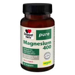 DOPPELHERZ Magnesio 400 cápsulas puras, 60 uds