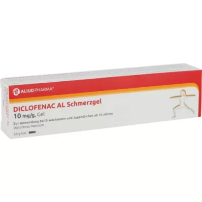 DICLOFENAC AL Gel para el dolor 10 mg/g, 50 g