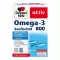 DOPPELHERZ Omega-3 Aceite de Pescado Marino 800 Cápsulas Activas, 120 Cápsulas