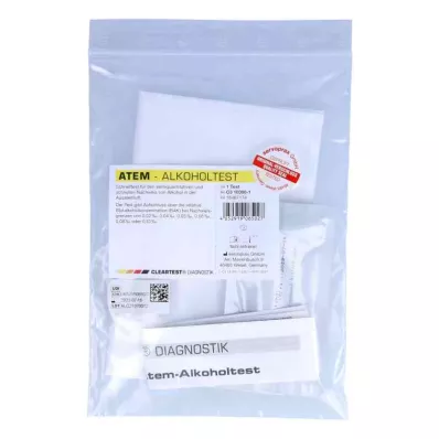 CLEARTEST Prueba de alcoholemia, 1 ud