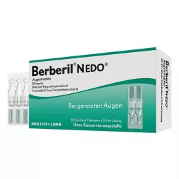 Berberil N EDO gotas para los ojos para ojos irritados y enrojecidos, 30x0,5 ml