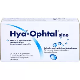 HYA-OPHTAL colirio de sine, 30X0,5 ml