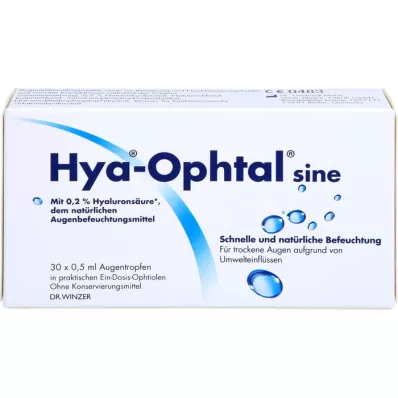 HYA-OPHTAL colirio de sine, 30X0,5 ml