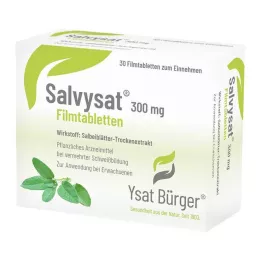 SALVYSAT 300 mg comprimidos recubiertos con película, 30 unidades