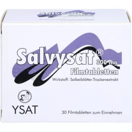 SALVYSAT 300 mg comprimidos recubiertos con película, 30 unidades
