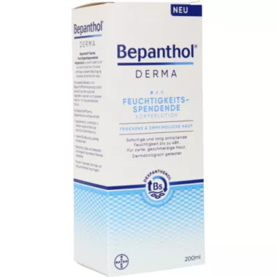 BEPANTHOL Loción corporal hidratante Derma, 1X200 ml