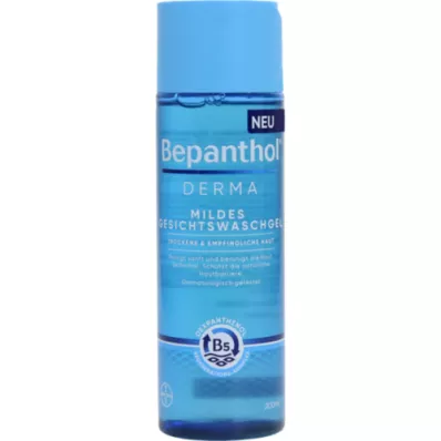 BEPANTHOL Gel limpiador facial suave Derma, 1X200 ml