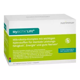 MYBIOTIK LIFE+ Envase combinado 30x1,5 g Plv.+60 Caps., 1 ud