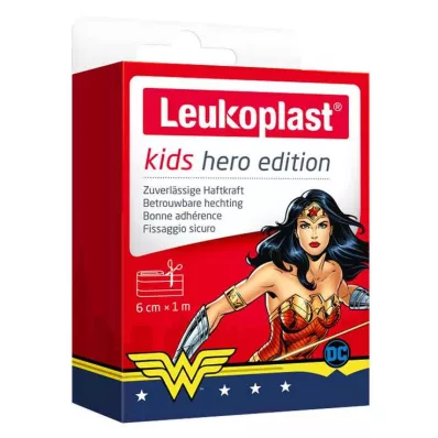 LEUKOPLAST Héroe infantil de escayola Wonder Woman 6 cmx1m, 1 ud