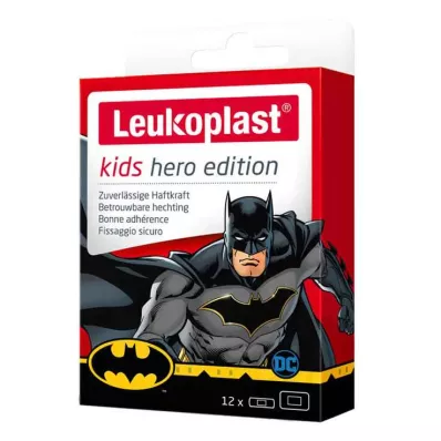 Leukoplast Kids Strips Hero Batman Mix, 12 ST