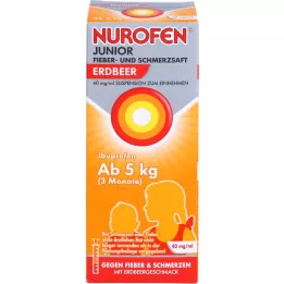 NUROFEN Zumo Junior Fiebre y Dolor Fresa 40 mg/ml, 100 ml