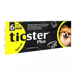 TICSTER Plus spot-on líquido para perros de hasta 4 kg, 6X0,48 ml