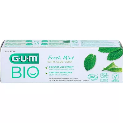 GUM Pasta de dientes ecológica de menta fresca, 75 ml