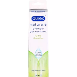 DUREX gel lubricante naturals extra sensible, 100 ml