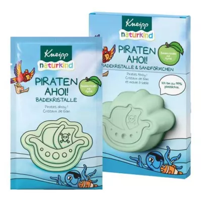 KNEIPP naturkind cristales de baño piratas a la vista con forma, 60 g