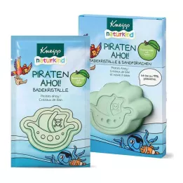 KNEIPP naturkind cristales de baño piratas a la vista con forma, 60 g