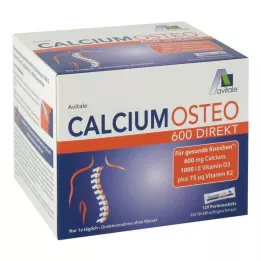 CALCIUM OSTEO 600 palitos de porción directa, 120 uds