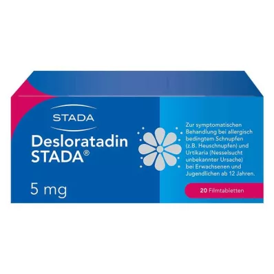 Desloratadina STADA® 5 mg comprimidos recubiertos con película, 20 piezas