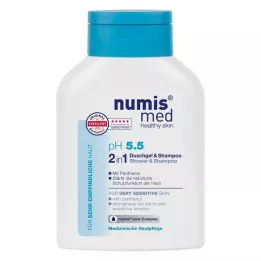 NUMIS Gel de ducha med pH 5,5 2en1 &amp; Champú, 200 ml
