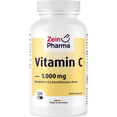 VITAMIN C 1000 mg ZeinPharma Cápsulas, 120 Cápsulas
