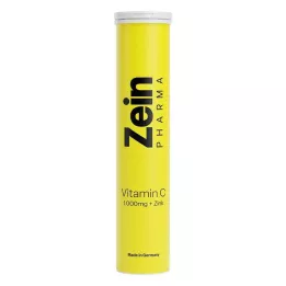 VITAMIN C 1000 mg+Zinc Comprimidos efervescentes, 20 uds