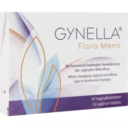 GYNELLA Flora Meno comprimidos vaginales, 10 uds