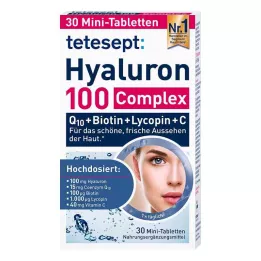 TETESEPT Hyaluron 100 Complex Comprimidos recubiertos con película, 30 uds