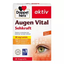 DOPPELHERZ Augen Vital Sehkraft aktiv Cápsulas, 30 Cápsulas