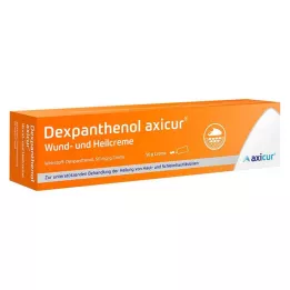 DEXPANTHENOL axicur crema cicatrizante 50 mg/g, 50 g