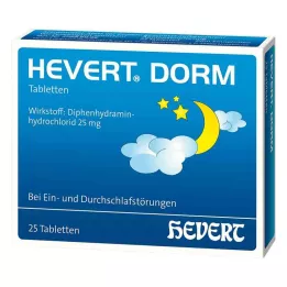 HEVERT DORM Comprimidos, 25 uds
