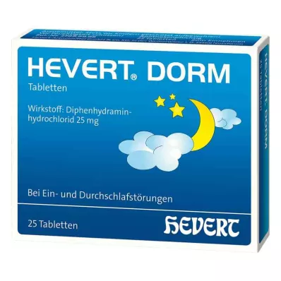 HEVERT DORM Comprimidos, 25 uds