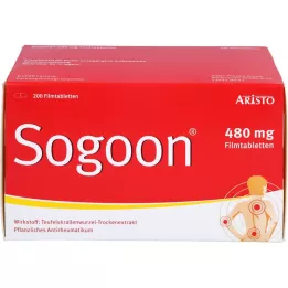 SOGOON 480 mg comprimidos recubiertos con película, 200 unidades