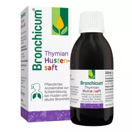BRONCHICUM Jarabe para la tos de tomillo, 200 ml