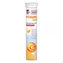 DOPPELHERZ Vitamina C 1000 sistema Comprimidos efervescentes, 40 uds