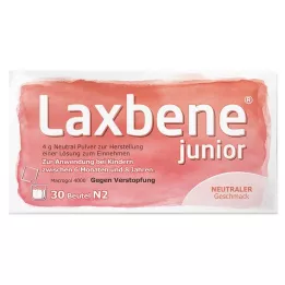 LAXBENE junior 4 g Neutro PLE Kdr.6 Mon.-8 años, 30X4 g