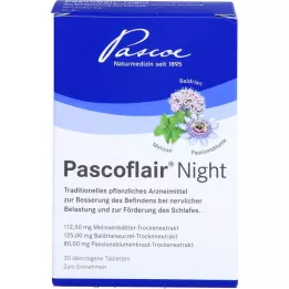 PASCOFLAIR Comprimidos con recubrimiento nocturno, 30 unidades