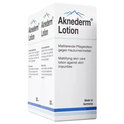 AKNEDERM Loción, 2X30 ml