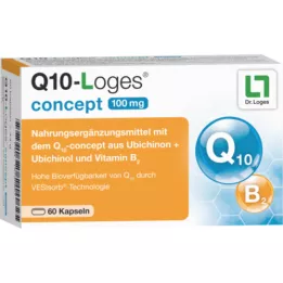 Q10-LOGES concepto 100 mg cápsulas, 60 uds