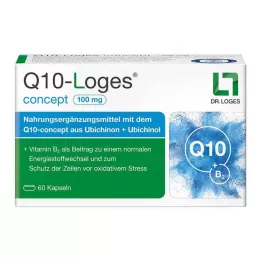 Q10-LOGES concepto 100 mg cápsulas, 60 uds