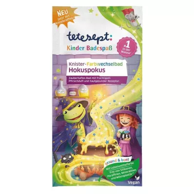 Tetesept baño infantil divertido baño que cambia de color hocus pocus, 45 g