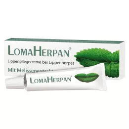 LOMAHERPAN Crema labial con extracto de melisa, 5 ml